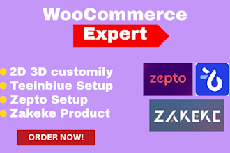 setup 2d 3d customily teeinblue zepto zakeke product personalizer