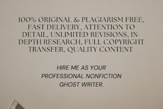 ghostwrite creative nonfiction books and ebook ghost writer and kindle ebook