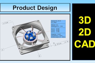 do 2d, 3d and product desing on autocad