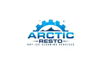 design dry ice cleaning franchise brand logo