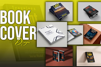 design professional book cover, KDP book cover, ebook cover, print ready design