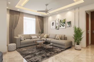 do interior design, 3d living room design, kitchen bedroom, ikea interior render