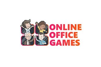 design consulting games themed logo