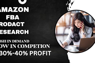 expert in amazon fba product research drop shipping keyword research