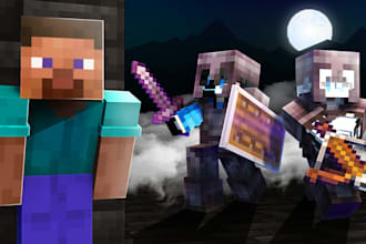 create professional minecraft smp thumbnails