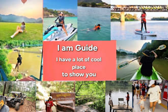 be your cool guide in thailand, enjoy, relax and safe as you travel with friend