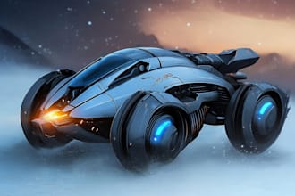 design scifi vehicles for you