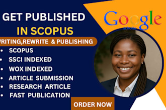 write peer reviewed journal papers,conference paper, scientific scopus paper