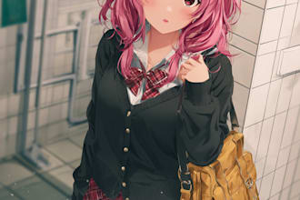 draw you as anime character style