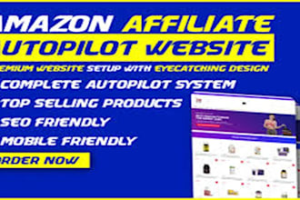 create amazon affiliate marketing website amazon affiliate clickbank autopilot
