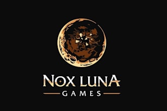design surprising high definition logo for luna games