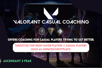 be your valorant coach for beginners, low ranks, and casuals