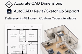create 2d and 3d floor plans from house tours with cad precision