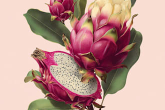do botanical and anatomical scientific illustrations