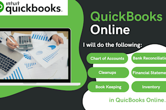 do bookkeeping and bank reconciliation in quickbooks online