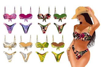 design your swimwear collection based on your vision