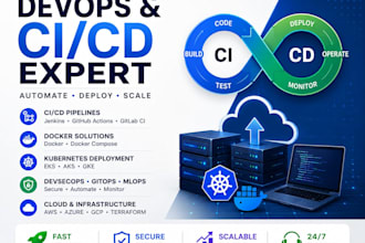setup cicd pipeline using github action jenkins gitlab for AWS and kubernetes