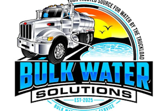 design unique bulk water logo