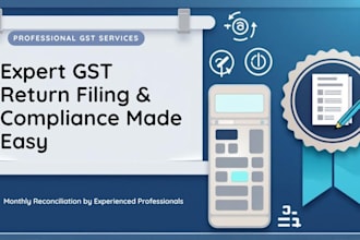 file gst returns, manage gst compliance, and reconciliation