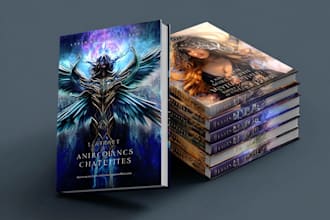 create a book cover design kindle book cover fantasy book cover
