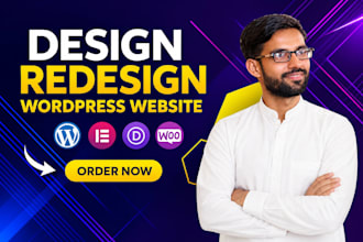 rebuild wordpress website, maintenance, fix bugs  elementor