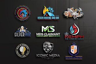 design a 3d professional and creative business logo