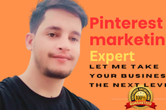 create unique pins and boards as a pinterest marketing manager