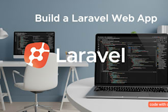 build a laravel web app