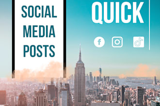 instagram, facebook ads and social media posts