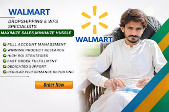 creat manage walmart dropshipping 2step dropshipping and wfs on profit share