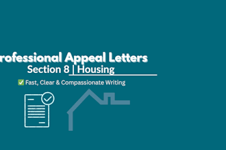 create a strong housing appeal letter for voucher and eviction cases