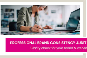 audit your brand and website consistency, visuals, message clarity