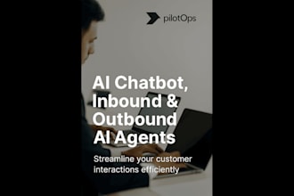 develop a custom conversational ai agent or chatbot for your business