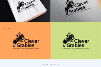 design a stylish, sporty chic logo to energize your brand