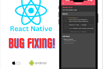fix bugs in your react native cli and expo mobile app