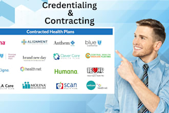 handle provider credentialing and insurance enrollment for medicare, medicaid