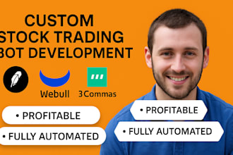 design an advanced stock trading bot for robinhood