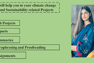 research on environmental sciences and climate change