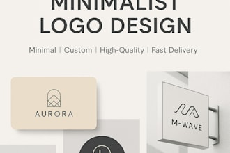 clean logo for your business