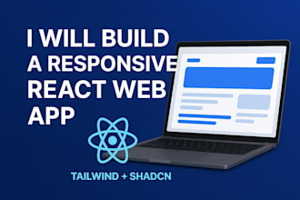 responsive react web app