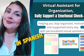 be your spanish speaking virtual assistant for personal support