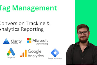 set up google tag manager, ga4, and conversion tracking