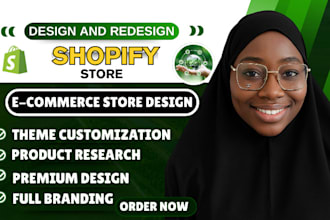 design, redesign shopify store, shopify dropshipping store, shopify seo website