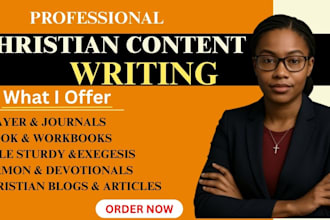 write christian memoir, ebook, devotional, bible study, sermon, prayer journal
