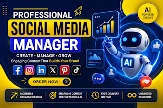 be your social media marketing manager and eco amz listing