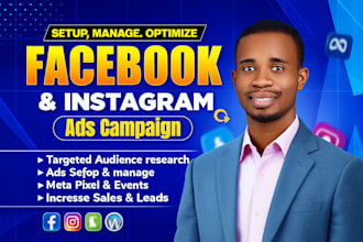 setup facebook meta ads campaign meta advertising instagram post