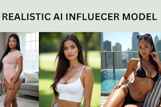 create ai influencer video, ai video realistic ai model for instagram onlyfans