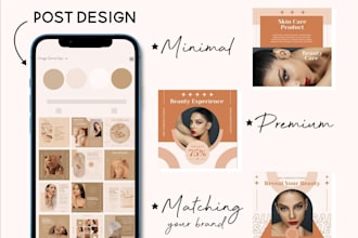 design premium instagram post carousel