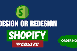 design and develop a professional shopify store with SEO and branding