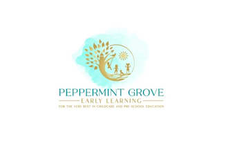 design high end boutique childcare logo